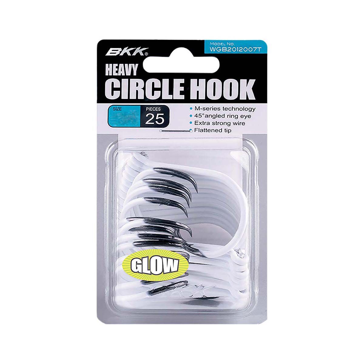 BKK Heavy Glow Circle Hook 25 Pack 5/0