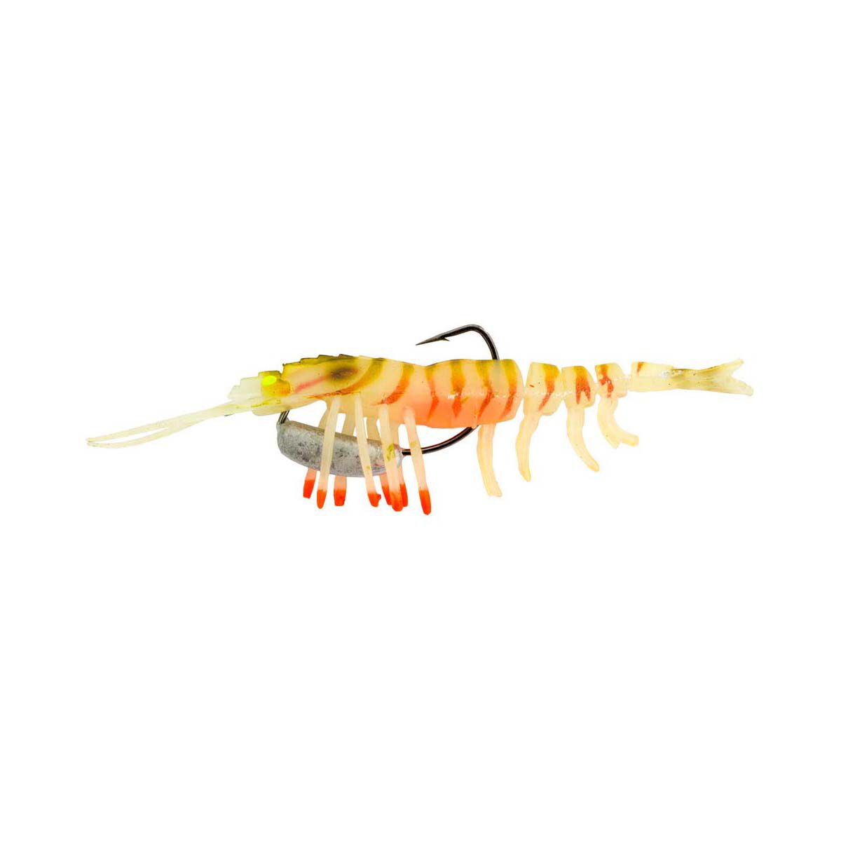 Zerek Live Shrimp Hot Legs Soft Plastic Lure 3in Col 30