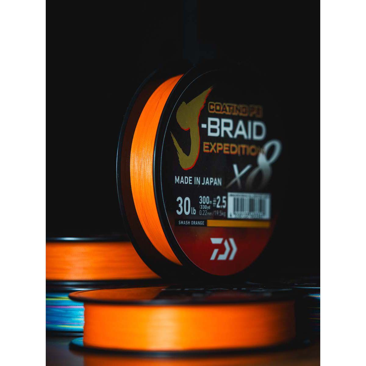 Dragon HM X8 P.E. Braid Fluo Orange 135m 0.06-0.22mm Braided Line