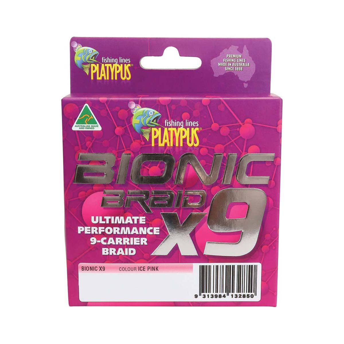 Platypus Bionic X9 Braid 150m 50lb