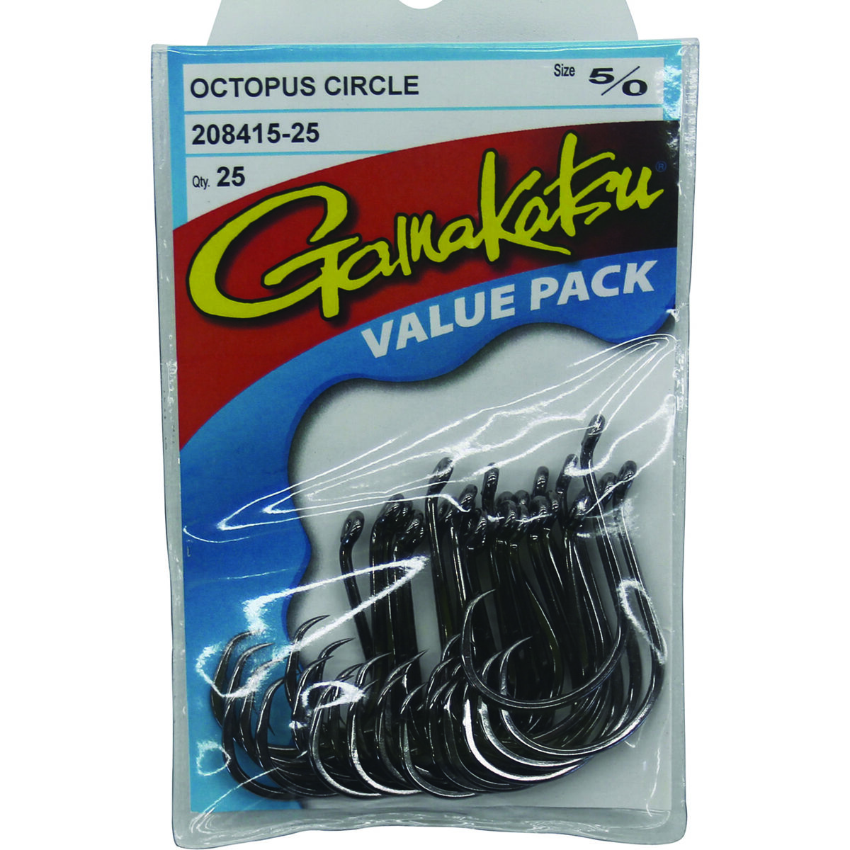  Gamakatsu Octopus Circle Hook, Size: (8 Pack) NS Black, 2 :  Sports & Outdoors