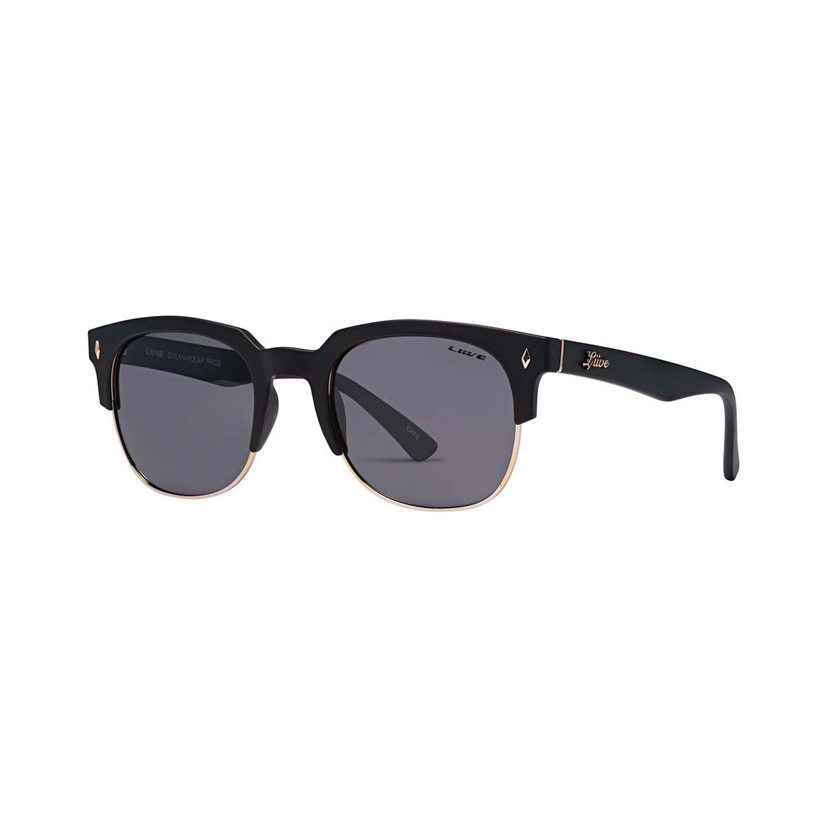Liive Women’s Dylan Polarised Sunglasses Matt Black with Grey Lens | BCF
