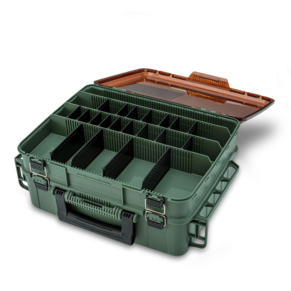 I have 6 tackle boxes full of tackle. $30 for large and $25 for smaller  ones - sporting goods - by owner - sale 
