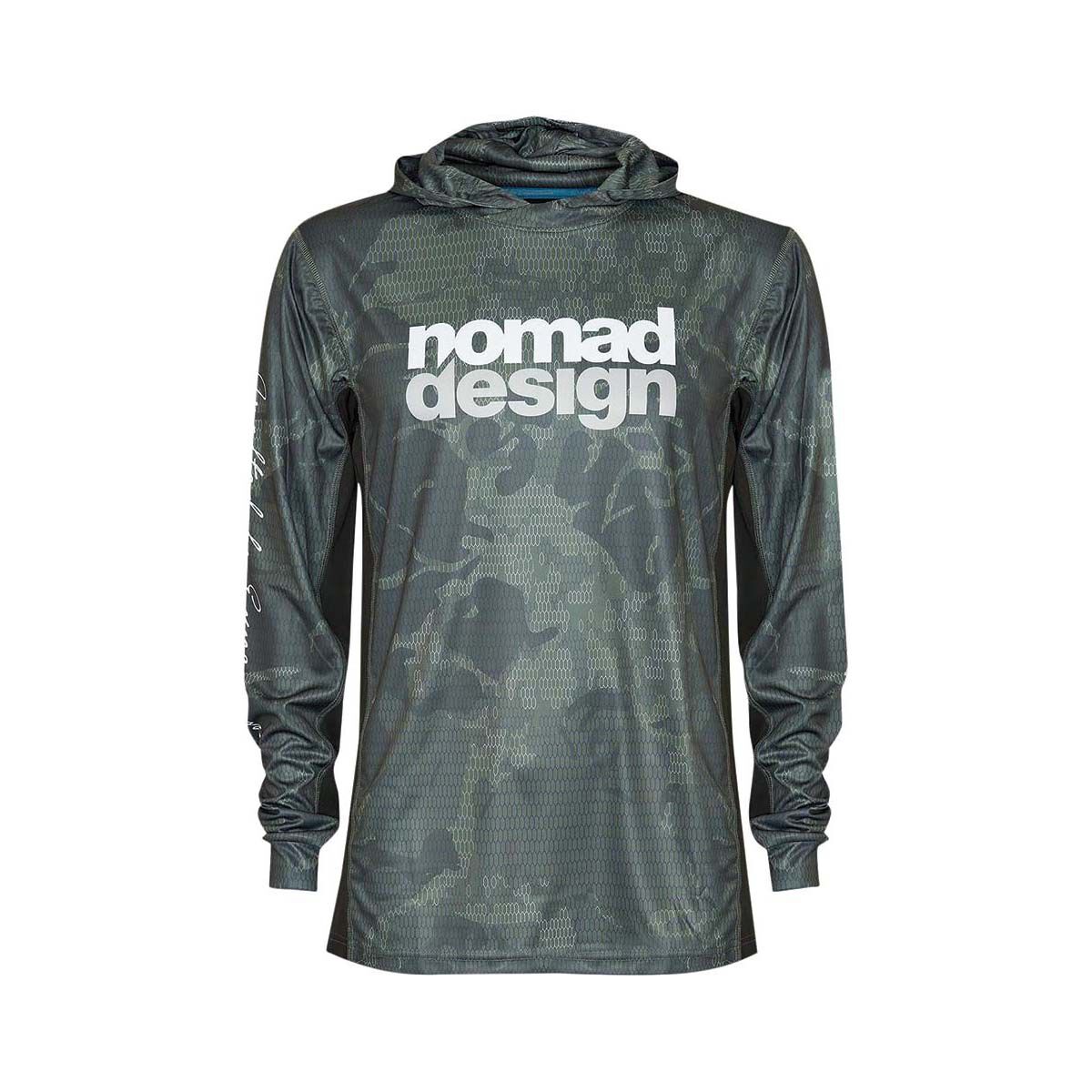 Nomad Men's Hooded Tech Sublimated Polo S