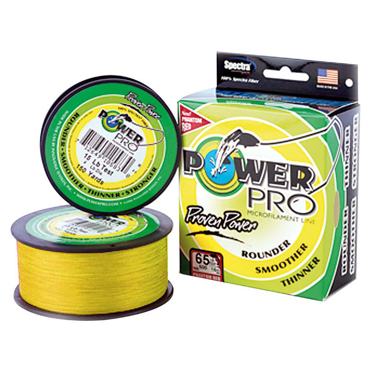 Braided Fishing Line - 4 Strands 6-100LB for Bass Fishing & Ice