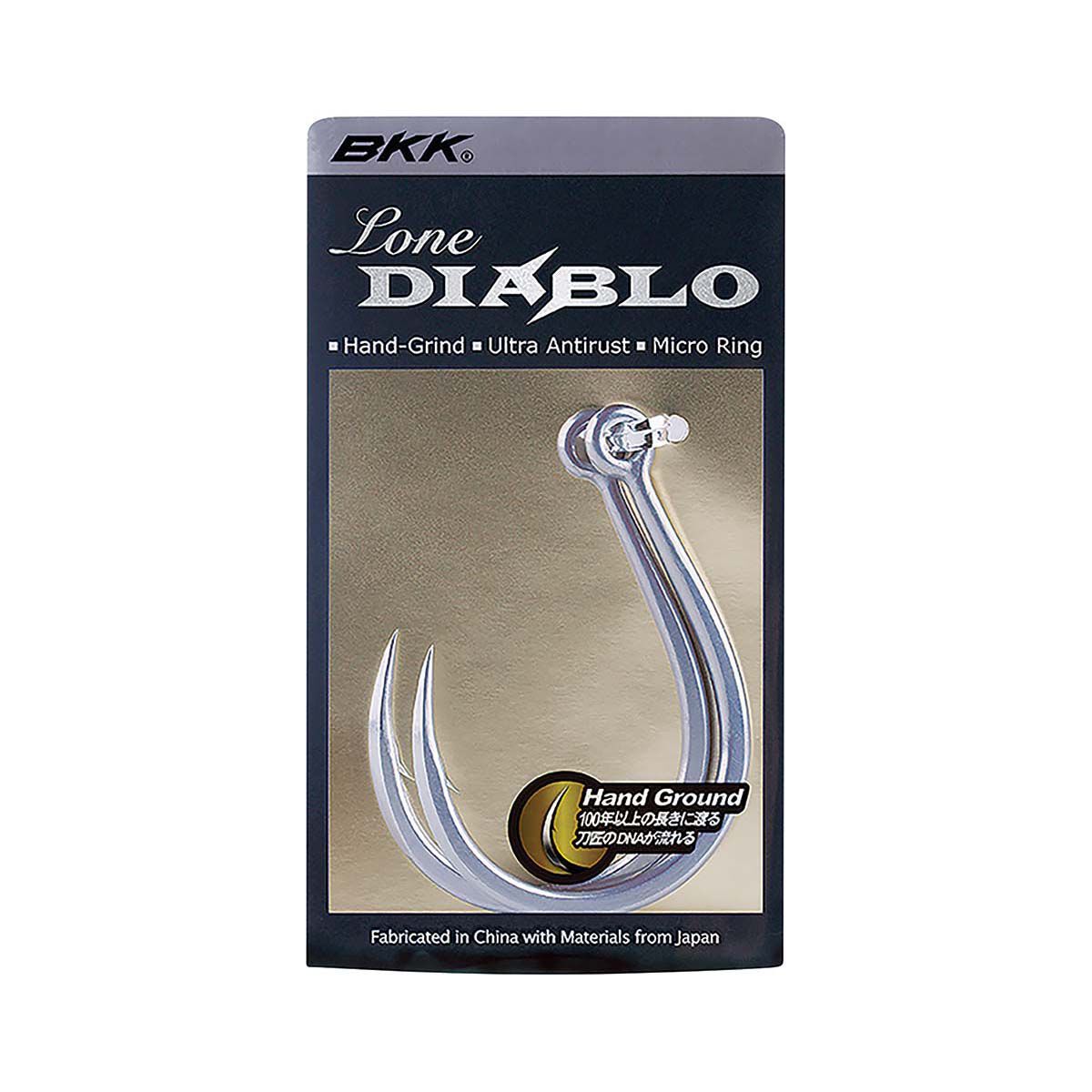 BKK Inline Single Lone Diablo 8091-HG Hook 2/0