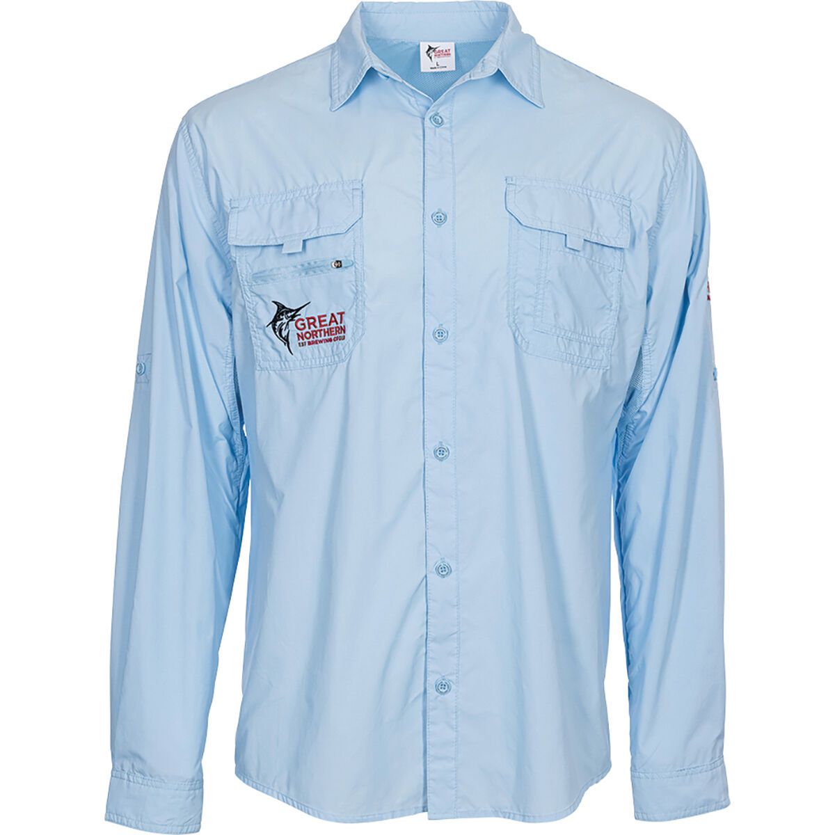 The Great Northern Brewing Co. Men's Long Sleeved Fishing Shirt