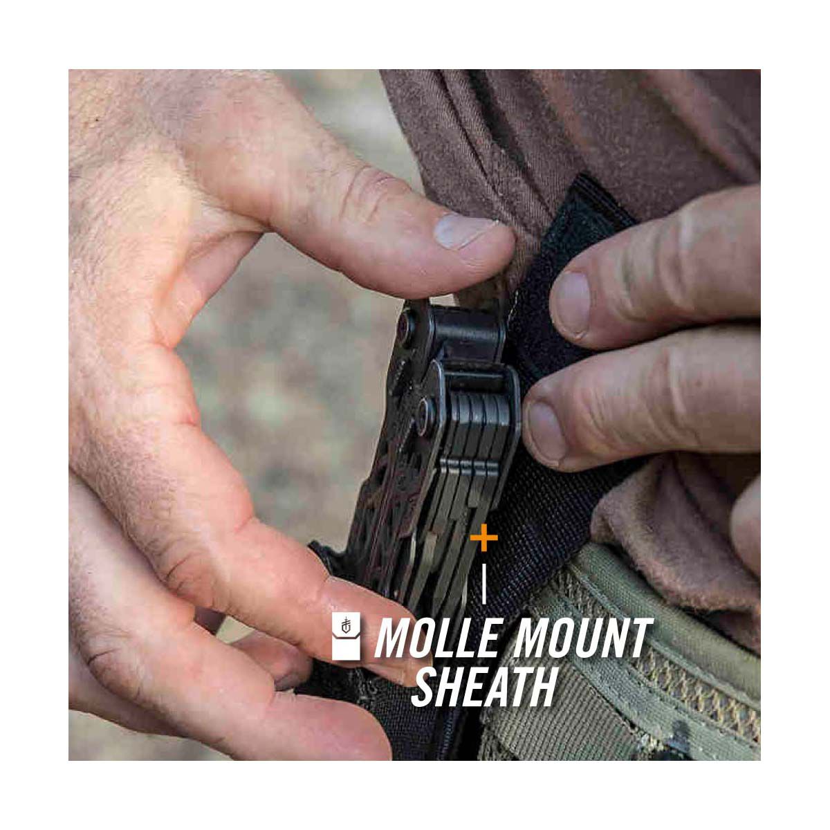 Gerber Truss Multi-Tool Black with MOLLE Sheath - Smoky Mountain