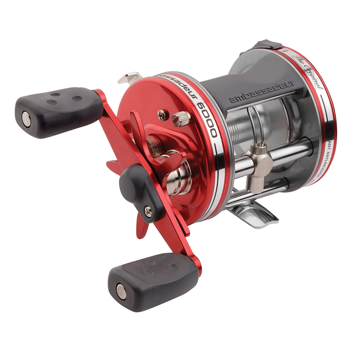 Abu Garcia Ambassadeur 6000 Red Baitcast Reel