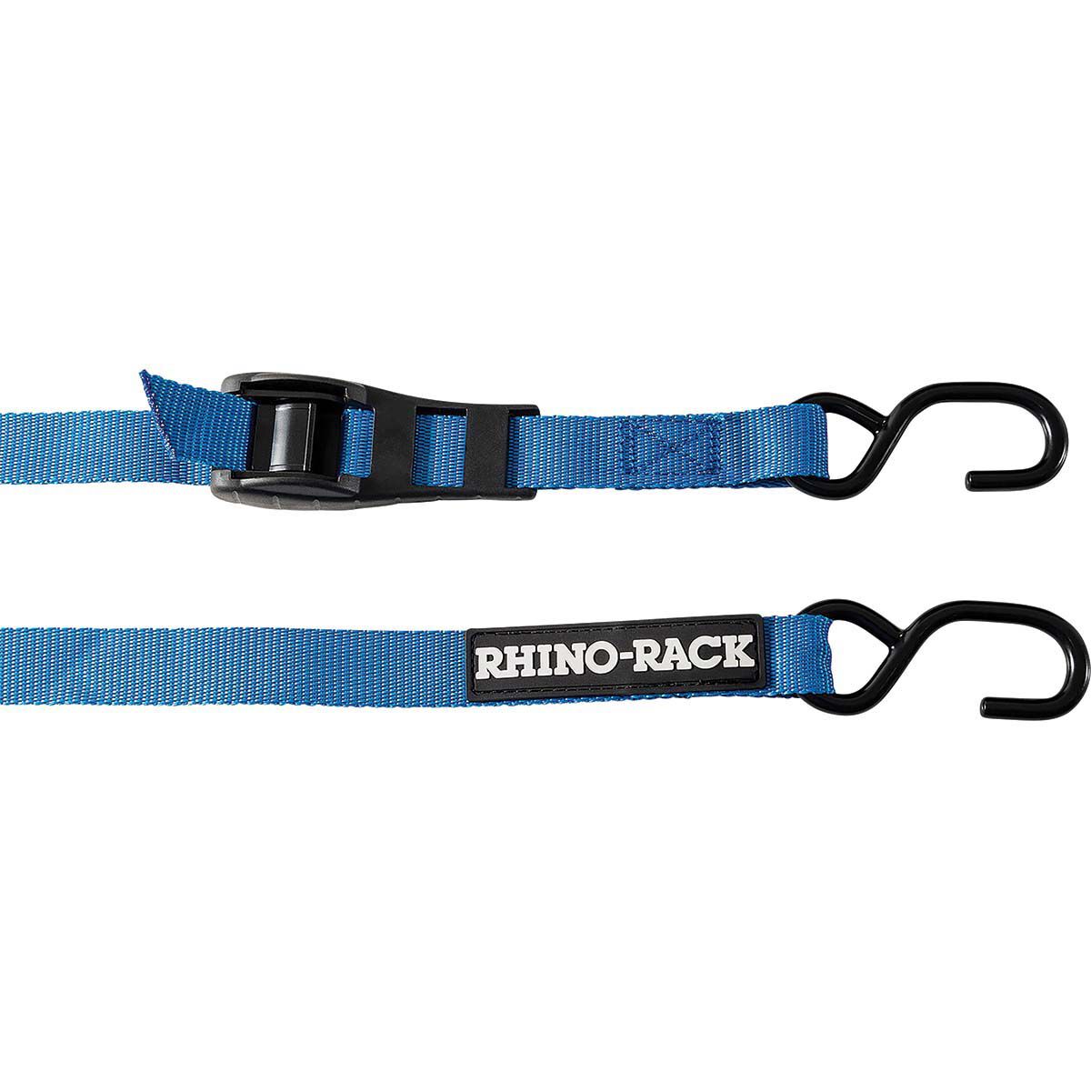 Rhino Rack Tie Down Straps with Hook - 2 Pack | BCF