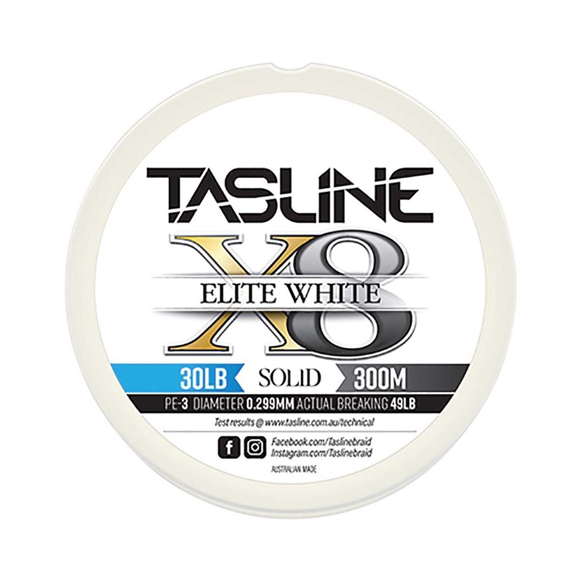 Tasline EliteX8 Braid Line 300m 30lb