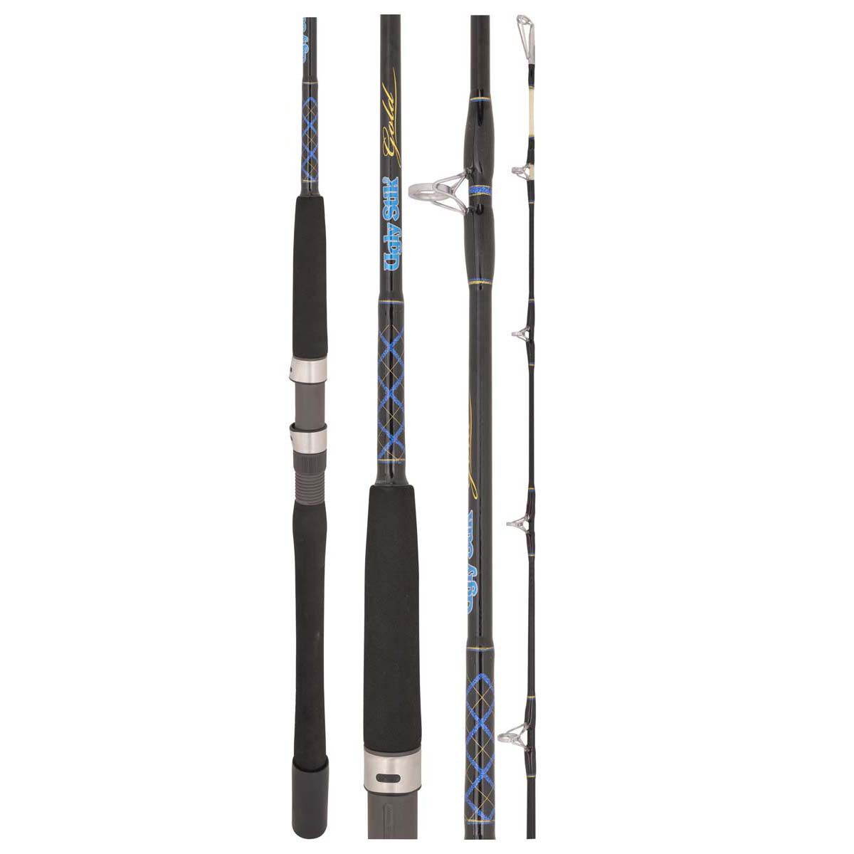 Shakespeare 6ft'6 Ugly Stik Travel Spin 4 Piece Spinning Fishing