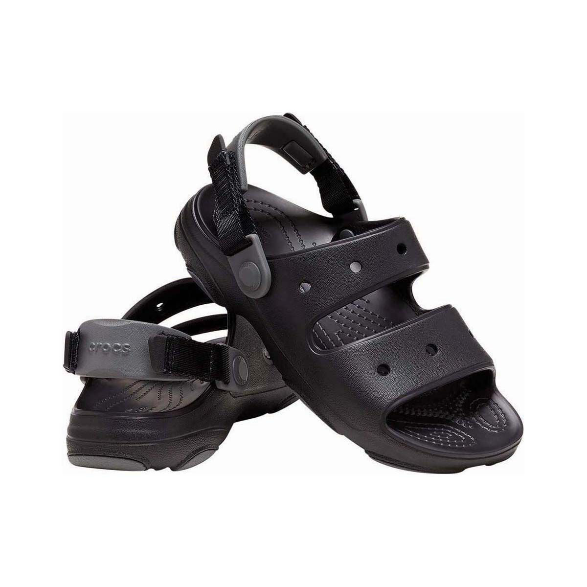 Crocs Kids' All Terrain Sandals Black J3 | BCF