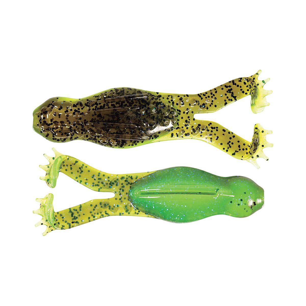 Zman Lure Goat Toadz Weedless Soft Plastic Lure 4in Hot Snakes