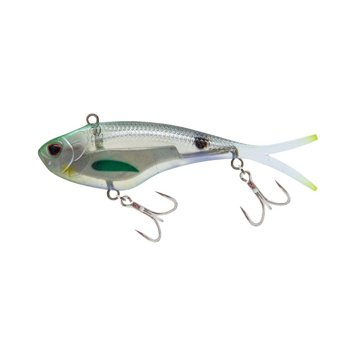 Nomad Vertrex Max Soft Vibe Lure 95mm Holo Ghost Shad