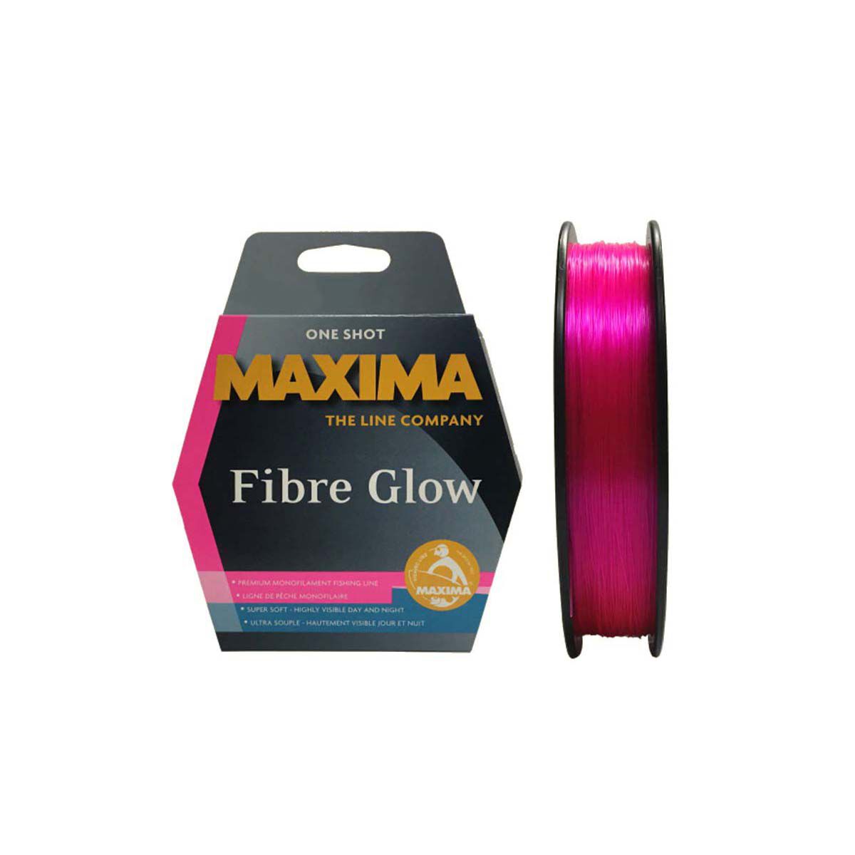 Maxima Fibre Glow Mono Spools