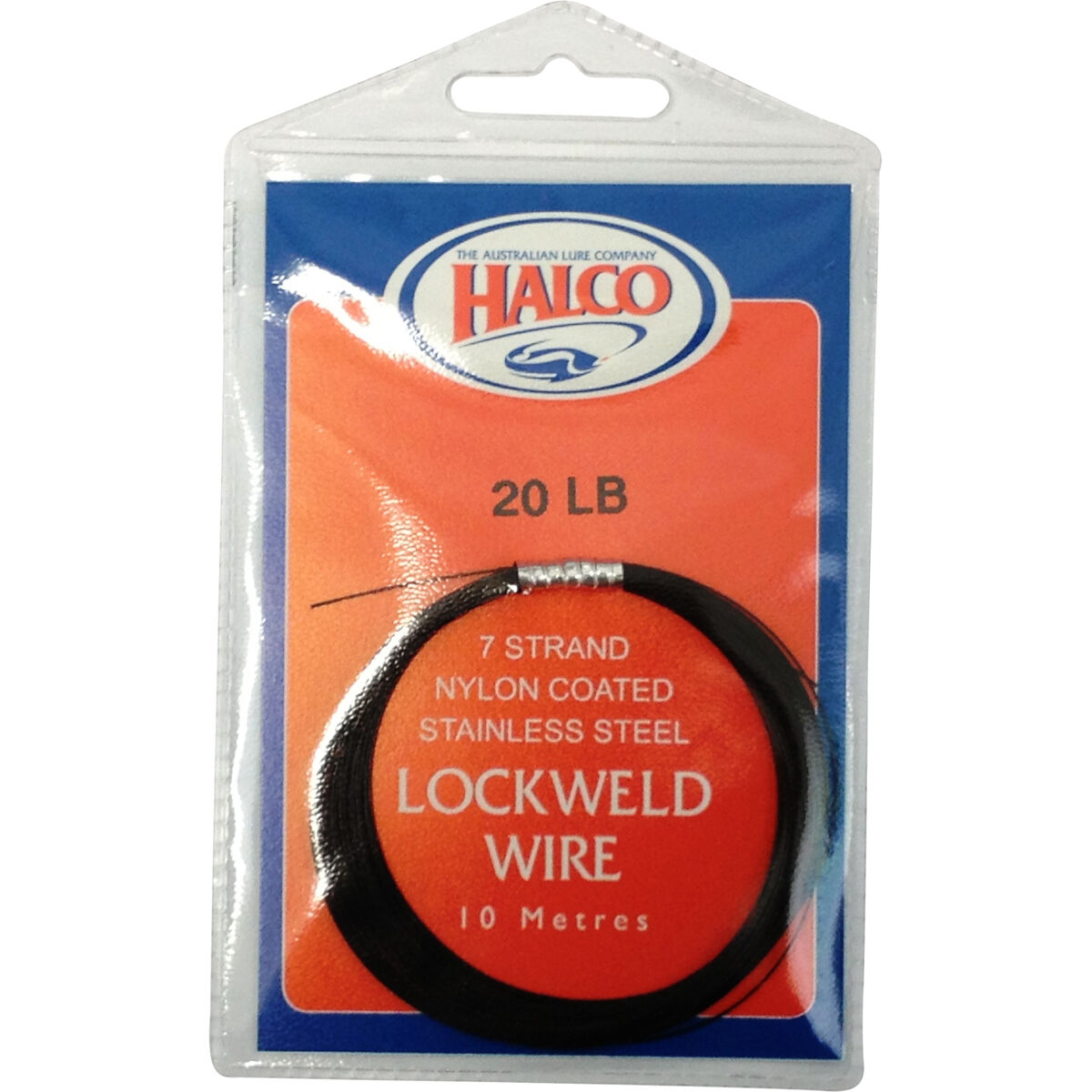 Surecatch Nylon Coated Trace Wire 10m Black 50lb