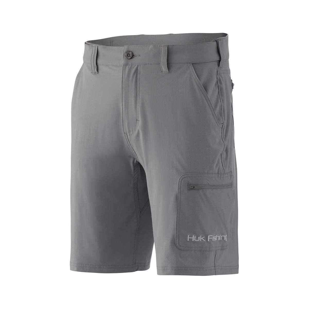 Huk Men's NXTLVL 10.5 Shorts Overcast Grey XL