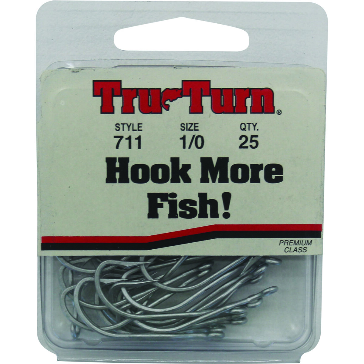 Tru Turn 711 Hooks 1 / 0 25 Pack