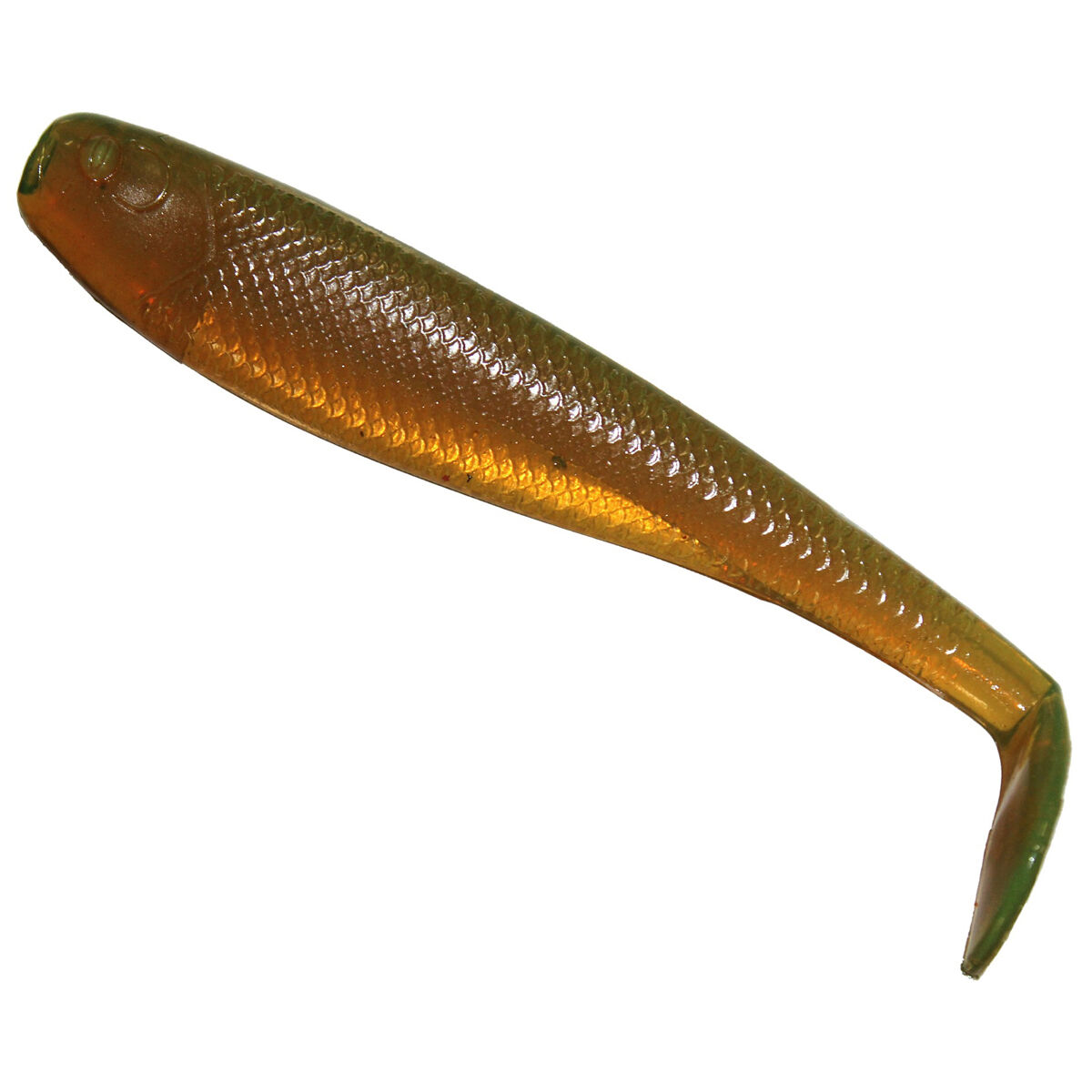 Mcarthy Paddle Tail Soft Plastic Lure 4in Motor Oil