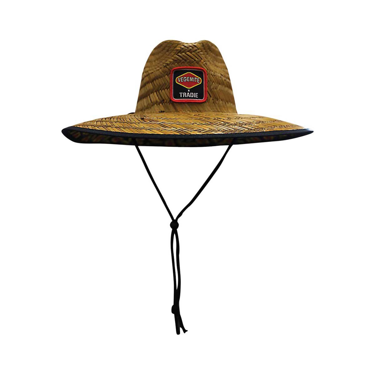 Tradie x Vegemite Men's Raining Straw Hat