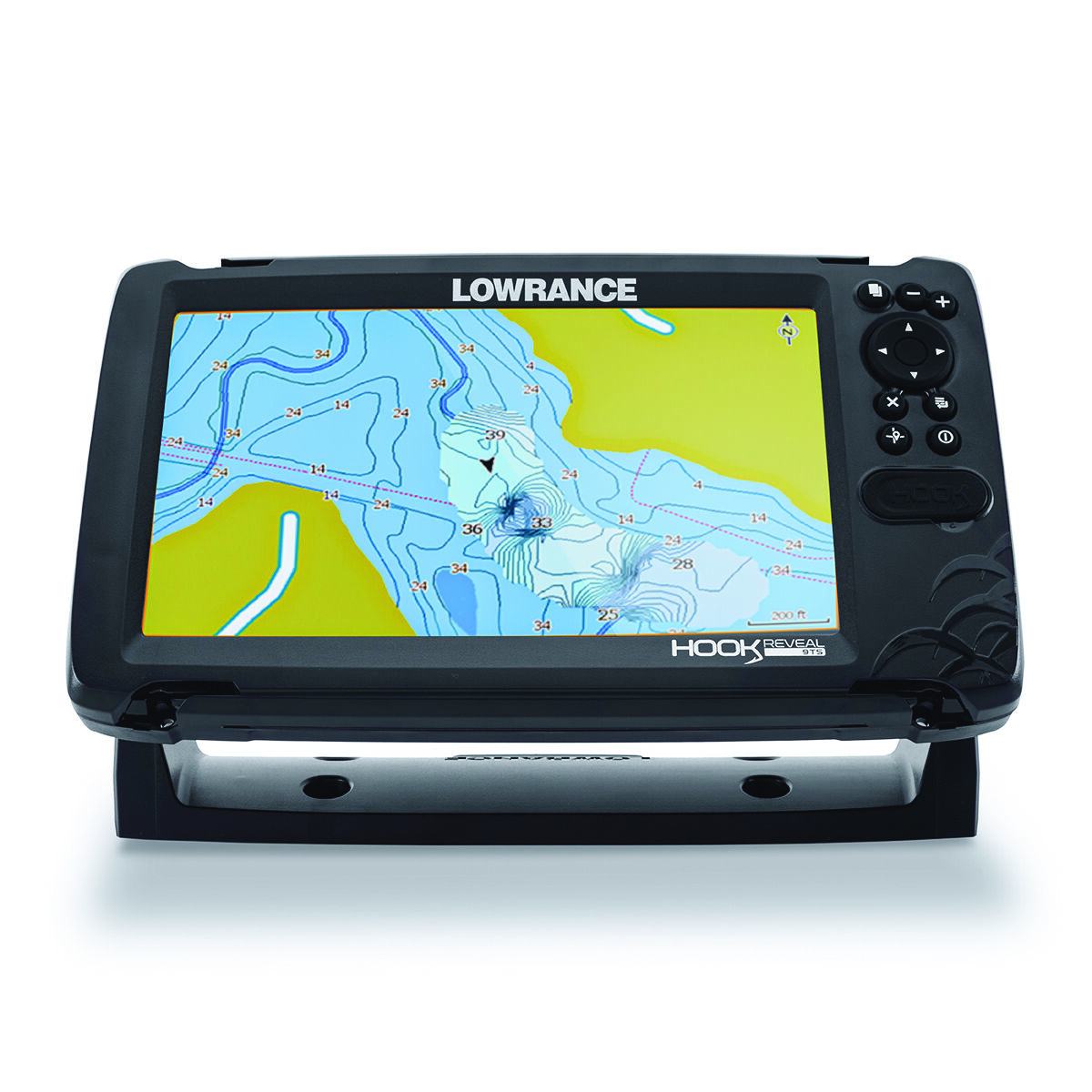 Lowrance 000-15526-001 Hook Reveal 9 Triple-Shot Portable Fish-Finder with