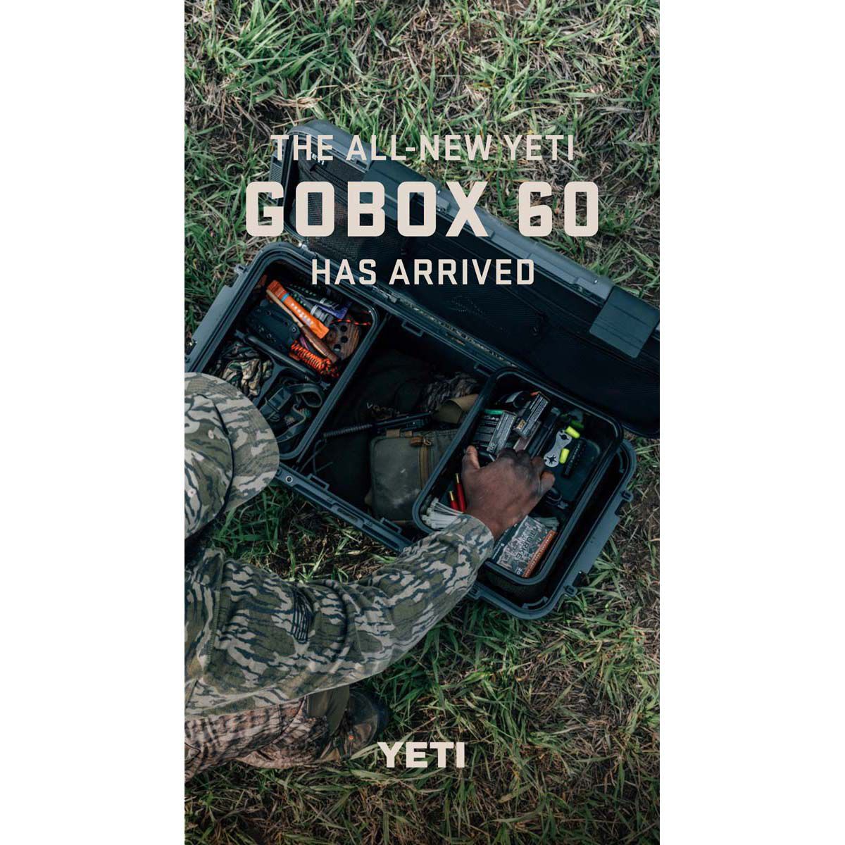 Yeti Loadout GoBox 60 Gear Case - Charcoal