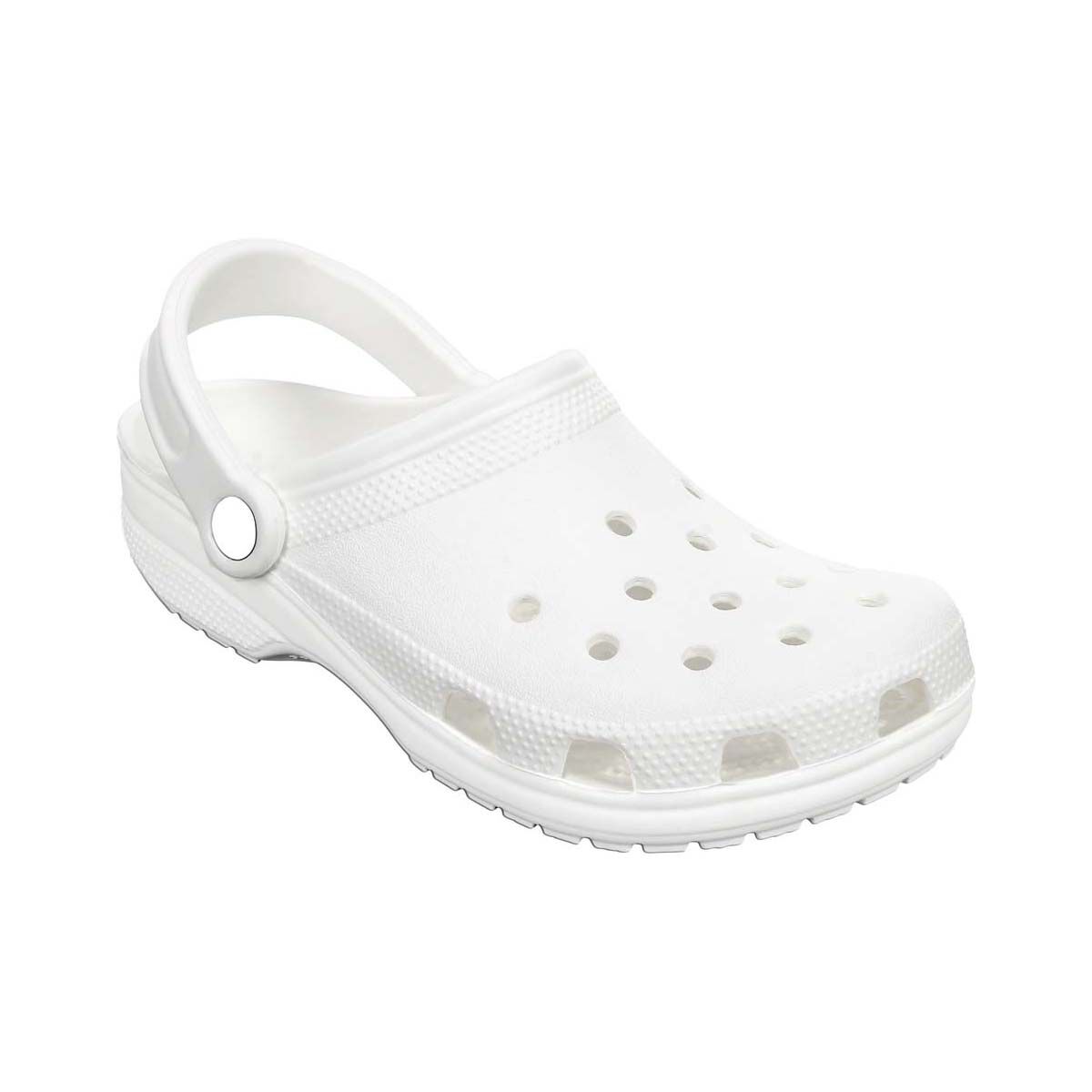 white crocs classic clog