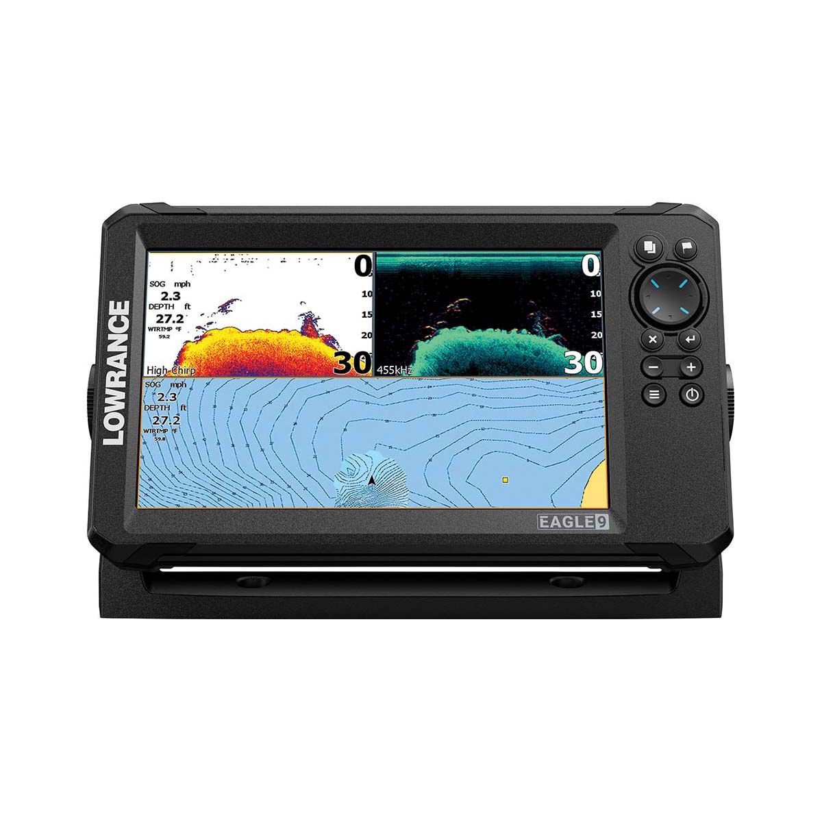 Lowrance Eagle 9 Aus/NZ Fish Finder Combo with Tripleshot Transducer, , bcf_hi-res