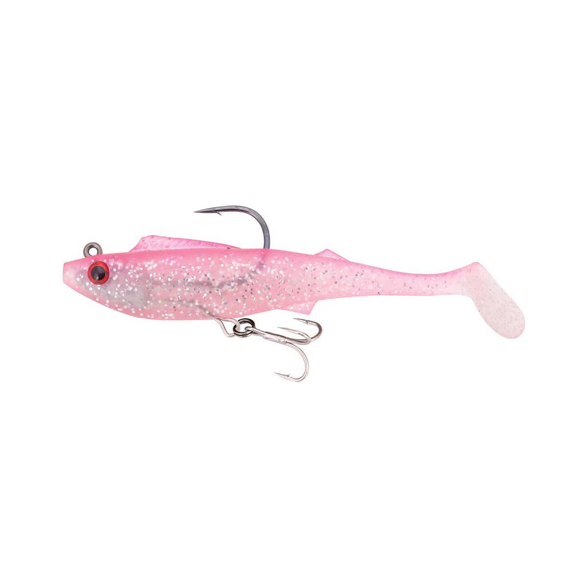 Berkley Shimma Pro-Rig Soft Plastic Lure 5.5in Pink Glitter