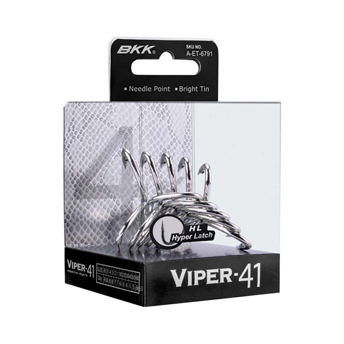 BKK Viper-41 Treble Hooks 4/0 4/0