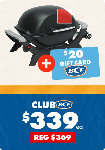 Weber Baby Q BBQs + Bonus $20 Gift Card