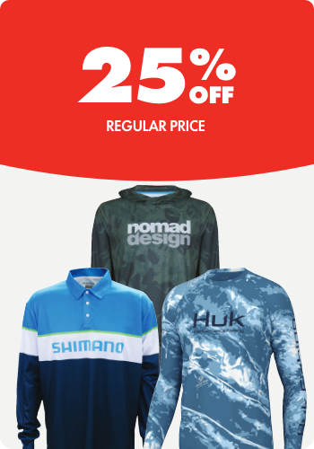 Shimano, Nomad & HUK Clothing