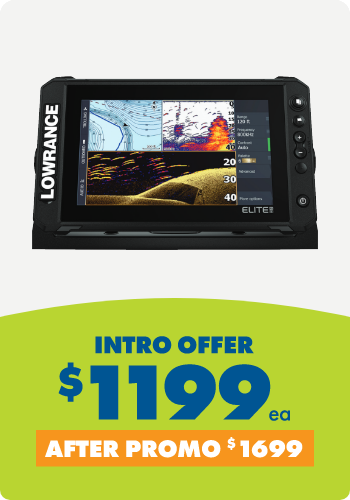 Lowrance Elite FS9 Black Sounder Combo