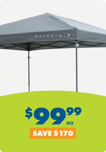 Wanderer 3x3m Central Locking Gazebo