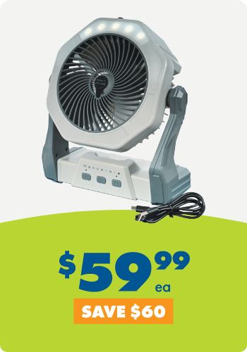 Wanderer Rechargeable Misting Fan