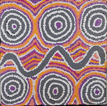 Painting - Lappi Lappi Jukurrpa ((Lappi Lappi Dreaming)