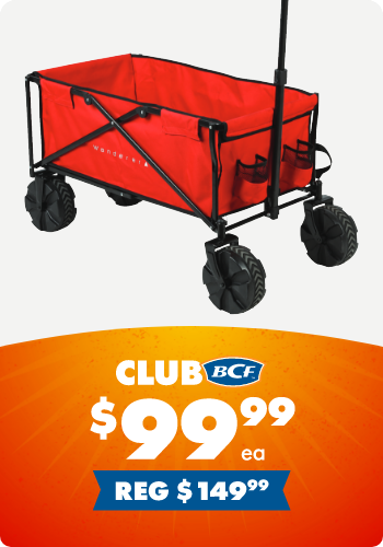 Wanderer Rugged Red Cart