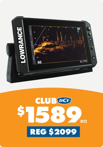 Lowrance Elite 9FS Sounder Combo