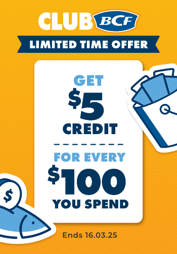 Get $5 credit for every $100 you spend